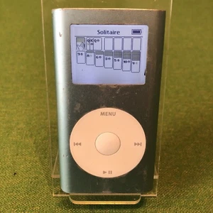 iPod 1st Gen Blue Mini 4GB 2004, Wolfson DAC, Apple A1051 Classic. - Picture 1 of 13