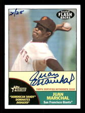 2010 Topps Heritage Flashbacks Autograph/Auto #JM Juan Marichal Giants #21/25