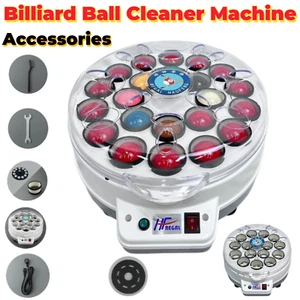 Billard Reinigungsmaschine, 22 Bälle Snooker Pool Ball Reiniger Kugeln Polierer - Bild 1 von 12