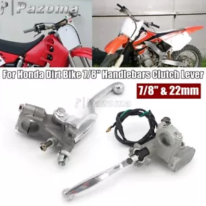 For Honda CRF150R CRF250R/X CRF450 R Brake Master Cylinder Clutch Levers Kits - Picture 1 of 9