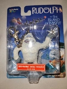 Rodolph and the Island of Misfit Toys Abominable muñeco de nieve clip en nuevo en paquete - Imagen 1 de 5