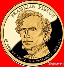 2010 S Franklin Pierce 25 Coin Roll Gem Proof
