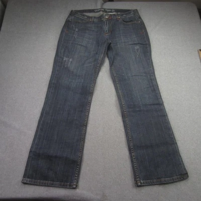 Cowgirl Tuff Co Jeans Womens 32x31 Blue Outlaw Bootcut Western Distressed Riding - Image 1 of 4