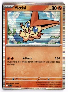Victini - RARO SV: Black Bolt 012/086 - Imagen 1 de 2
