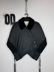 Marni Puffer Jacket Kimono Cropped Size 38 - Picture 1 of 6