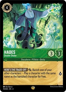 LOR Hades - Double Dealer Ursula's Legendary Normal #74/204 - Picture 1 of 1