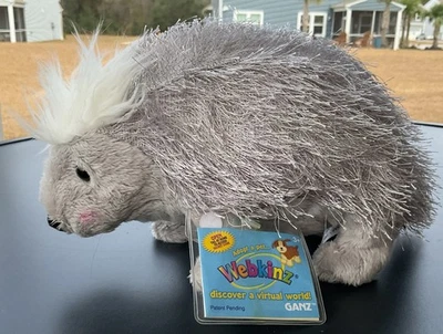 Porcupín Webkinz nuevo con código sellado sin usar HM368 Foto 1 de 4