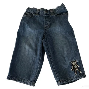 Vintage Baby Gymboree Sunglasses Sock Monkey Flare Jeans Size 12-18 Months - Picture 1 of 5