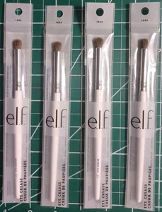 4-Pack E.l.f. Professional Essentials Eye Crease Eye Shadow Vegan Brush 1823 - Picture 1 of 4