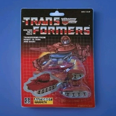 Takara Tomy Transformers G1 Warpath Vintage Action Figure - Image 1 of 4