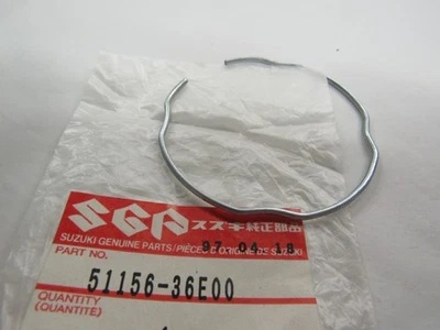 SUZUKI RM125 RM250 DRZ400 RMZ450 GENUINO NOS HORQUILLA SELLO ANILLO A PRESIÓN - # 51156-36E00 Foto 1 de 2