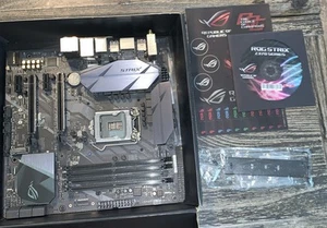 ASUS ROG Strix Z370-G Gaming Wifi Motherboard MicroATX LGA1151 DDR4 HDMI DP - Afbeelding 1 van 16