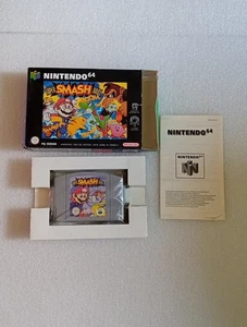 Super Smash Bros. N64 Nintendo 64 Boxed No Manual Good Condition - Picture 1 of 14