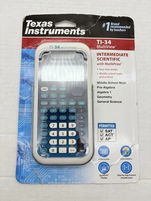 Texas Instruments TI-34 MultiView Scientific Calculator - Image 1 of 3