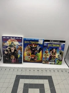 Hotel Transylvania 1, 2, 3 DVD L, Blueray, U4k, Trilogy Lot Complete Collection - Picture 1 of 14