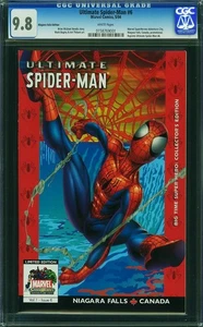 Ultimate Spider-Man #6 Niagara Falls Variant CGC 9.8 Marvel 2004 Bendis Bagley - Picture 1 of 3