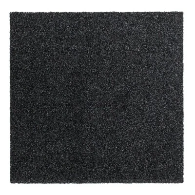 Teppichfliesen Intrigo 50x50cm Bodenbeläge Velours schwarz (19,60€/1qm) - Bild 1 von 4