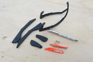 ¡NUEVO! Kit de piezas de repuesto para gafas de sol Rudy Project Defender negras - Imagen 1 de 2