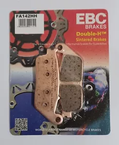 EBC Sintered FRONT Disc Brake Pads (1 Set) HONDA CBR250R (1988 to 1989) - Picture 1 of 5