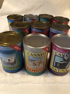 Lot of 10: Canned Critters (6” Stuffed Animals) - Various Species - Picture 1 of 7