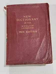 Collier's New Dictionary of the English language 1924 Edition Made in USA - Picture 1 of 6