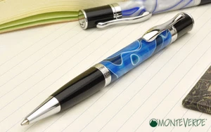 MONTEVERDE ballpoint pen Japan limited color area collection Green Blue - Picture 1 of 4