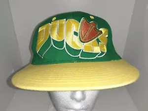Oregon Ducks Baseball Cap Hat Mint Conditon FREE SHIPPING Green/Yellow Zephyr - Picture 1 of 5
