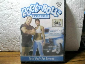 DVD ROCK 'N ROLL STEPPER - TONY LITTLE - TOTAL BODY FAT BURNING - Picture 1 of 1