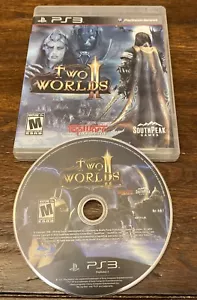 Two Worlds II Sony Playstation 3 Hülle & Spiel Disc ist sehr schön getestet ohne Handbuch - Bild 1 von 2