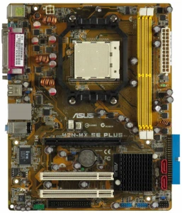 Asus M2N-MX SE Plus Socket AM2 DDR2 PCI PCIe Micro ATX - Picture 1 of 2