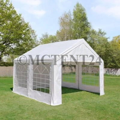 Pavillon Partyzelt 3x3m stabiler Marktstand Sonnenschutz *Stahlgestell* NEU - Bild 1 von 4