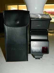 Pentax AF-400FTZ Professional Auto Electronic Flash Unit w/case - Picture 1 of 12
