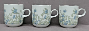 Tirschenreuth Fleur Fiorita - Vergissmeinnicht   3  Kaffeetassen ohne Untere top - Bild 1 von 6