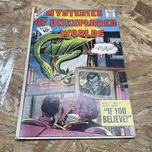 MYSTERIES OF UNEXPLORED WORLDS # 27 (CHARLTON) JOE GILL scripts - Picture 1 of 3