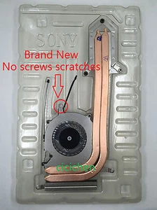 Sony VAIO Pro13 SVP132a18t SVP132a1ct SVP132a1cl SVP132a1cw FAN WITH HEATSINK - Picture 1 of 4