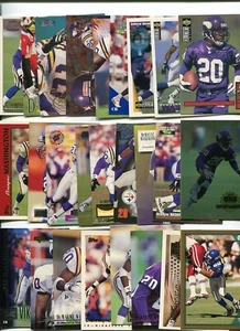 DeWayne Washington 26 Karten Lot alle verschieden North Carolina St/Minnesota Vikings - Bild 1 von 1