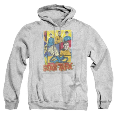 Star Trek Comics "Vintage Collage" Pullover Sudadera con Capucha, Sudadera o Manga Larga Foto 1 de 4