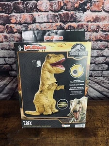 Disguise Child Jurassic World Inflatable T-Rex Dinosaur Costume New - Picture 1 of 4