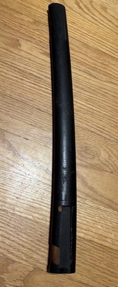 Samurai sword sheath wood beautiful 18th century Saya IIS Ka Wachi Kami Japan Ts - Image 1 of 4