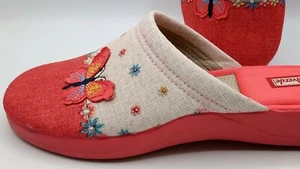 DeValverde Scuff - Ladies - 1181 - Coral ,, Marino, - Picture 1 of 11