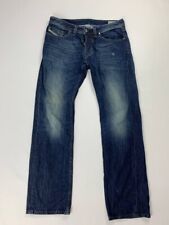 DIESEL LARKEE 0RMSO Wash Denim REGULAR STRAIGHT Jeans W32 L32 Button Fly