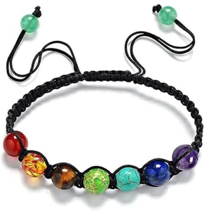 Brazalete difusor Rohans Rohans con dije sanación yoga equilibrado reiki curación suerte - Imagen 1 de 7