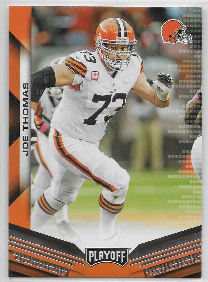 2019 Playoff #41 Joe Thomas Cleveland Browns Wisconsin - Image 1 of 1