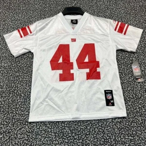 New York Giants Bradshaw #44 Jersey Shirt Youth Medium 10-12 Reebok V-Neck New M - Picture 1 of 7