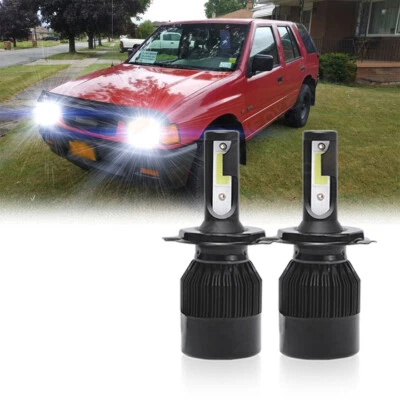 Kit de faros de rodeo para Isuzu Amigo Oasis H4 9003 6000K bombillas de haz alto/bajo 2X Foto 1 de 4