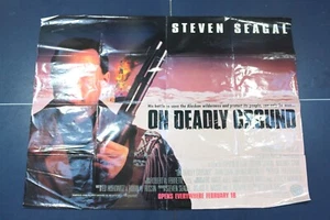ON DEADLY GROUND 1994 OVERSIZED Movie Poster -60x44 B16-41-24 - Picture 1 of 7