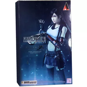Play Arts Kai Final Fantasy VII Tifa Lockhart Action Figure Statue Official - Picture 1 of 9