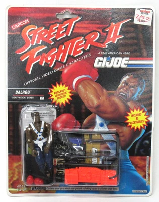 New Sealed Hasbro Street Fighter II GI Joe Balrog 1993 Heavyweight Boxer - Image 1 of 4