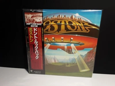 BOSTON "Don't Look Back" Lp  Japan-Obi-Vinyl Debut Self-Titled Third Stage  Foto 1 de 4