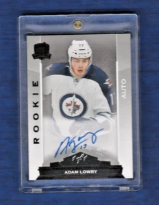 2014-15 Upper Deck The Cup Rookie Auto Lámina Negra 1/1 # 158 Adam Lowry - Imagen 1 de 2